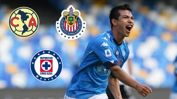 El jugador del Nápoli debutó en los tuzos, pero desde chico apoya a otro equipo.