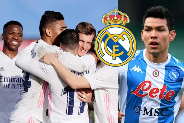 El jugador del Real Madrid que saldría del cuadro merengue y le abre la puerta para la llegada de Hirving Lozano.