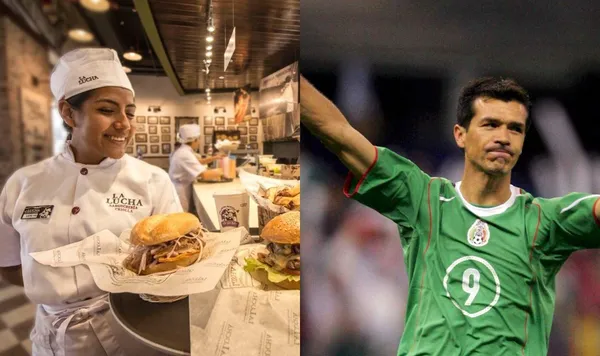 El jugador era considerado el reemplazo de Jared Borgetti en el seleccionado mexicano, pero ahora promociona hamburguesas.