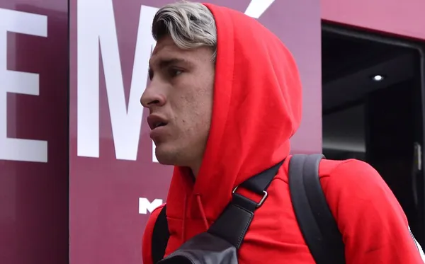 El jugador expresó su molestia en redes