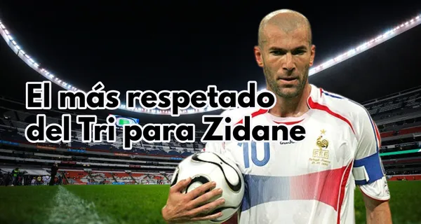 El jugador más respetado para Zidane, el jugador tiene su camiseta.