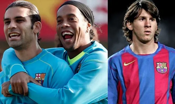 El jugador mexicano con Ronaldinho tuvo una amistad desde el inicio. Lionel Messi y su reacción cuando vio por primera vez a Rafa Márquez.