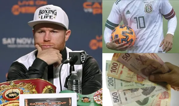 El jugador mexicano en sus inicios ganó este ingreso económico, en similar situación al primer salario que tuvo el Canelo cuando peleó.