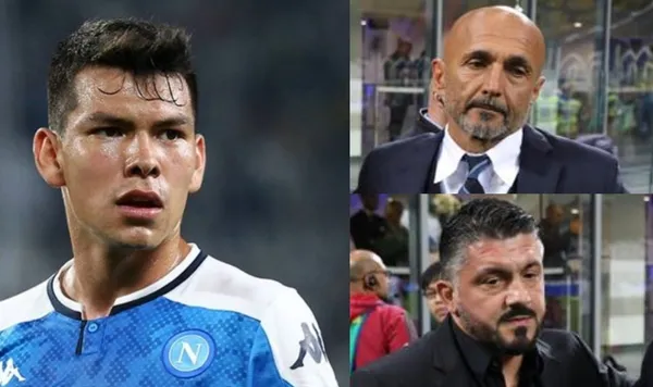 El jugador mexicano habló sobre el tema de la relación con su actual entrenador y lo que pasa en la interna del Napoli.