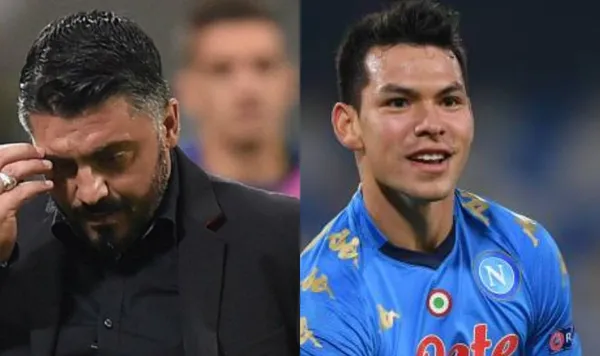 El jugador mexicano no tuvo actividad y se nota que trasciende en el campo de juego. Ahora en Napoli considerarían un nuevo nombre.