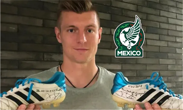El jugador mexicano que usa la misma línea de zapatos, que Kroos es Edson Álvarez, figura de West Ham