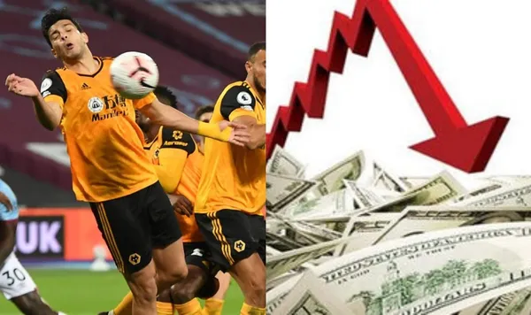 El jugador mexicano Raúl Jiménez es cuestionado por el autogol que se hizo. De acuerdo a un portal económico especializado, su precio bajó.