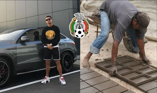 El jugador que gracias a su talento, su trabajo y su esfuerzo llegó a la selección y pasó de hacer ladrillos a tener un Mercedes Benz de lujo.