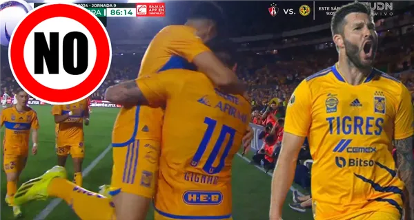 El jugador que no fue a festejar con André Gignac su gol ante Juárez