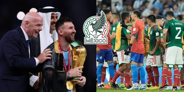 El jugador que se hizo pasar por mexicano y ahora festeja con Lionel Messi la Copa del Mundo