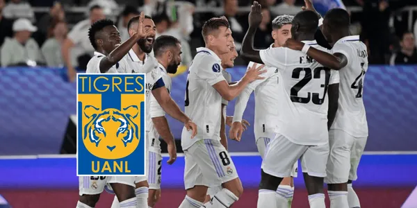 El jugador que se puso la playera de tigres y ahora jugará con Real Madrid en Champions League