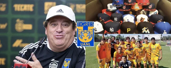 El jugador se lesionó con Tigres y a una corta edad está vendiendo gorras en un mercado de Monterrey