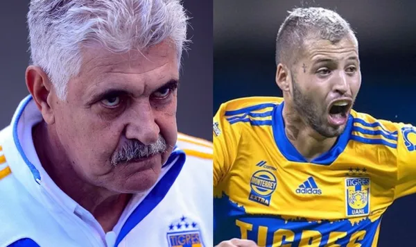 El jugador uruguayo y la reacción que tuvo para hacer calentar más al entrenador quien no lo valora en Tigres.