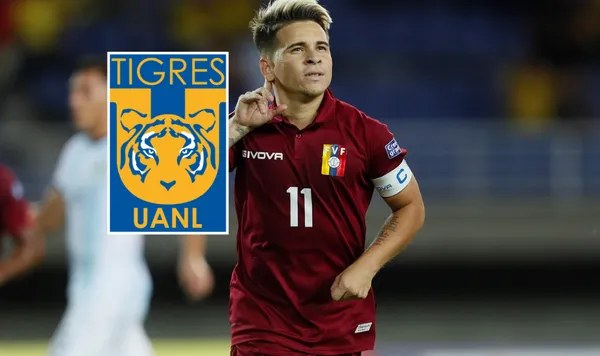 El jugador venezolano tendría una traba en Tigres