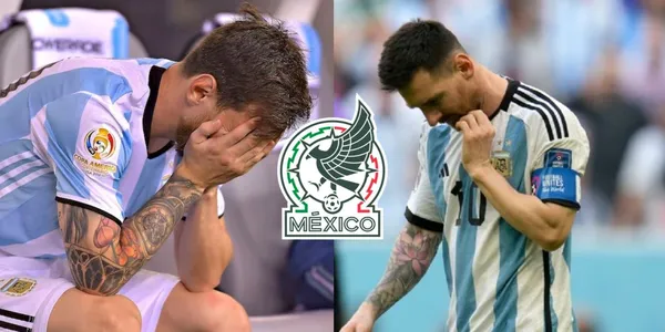 El karma le llegaría a Lionel Messi por pisar la playera del Tri y ahora podría perderse la final de la Copa del Mundo