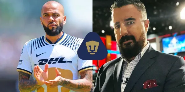 El lateral de Pumas lanzó un comunicado a varios periodistas, entre ellos, a Álvaro Morales.