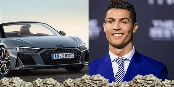 El lujoso y curioso auto que se compró Cristiano Ronaldo durante las vacaciones de Lionel Messi.