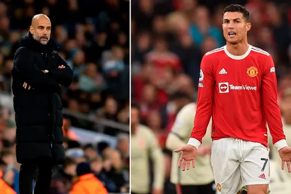 El Manchester City de Guardiola y el Manchester United de Cristiano Ronaldo se enfrentarán este fin de semana, y detrás, hay una larga historia entre ambos.