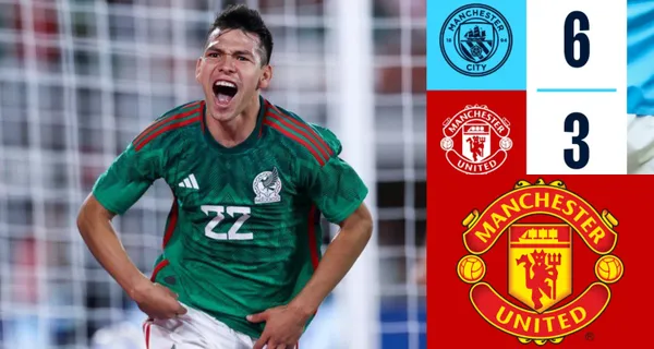El Manchester United fue exhibido por su rival de patio. No tienen nada. El dt se la jugaría por Lozano.