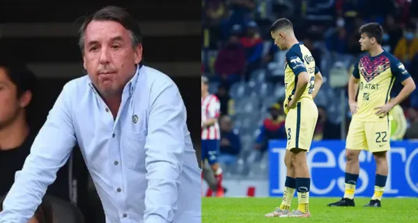 El mandamás de las Águilas no soportó la derrota y confrontó a los futbolistas al final del encuentro