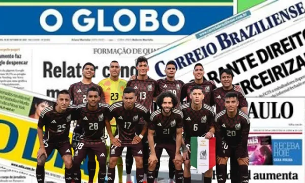El medio más importante de Brasil señala que México hizo un buen segundo tiempo.
