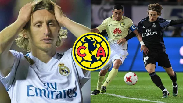 El mediocampista croata Luka Modric reaccionó al duelo que tendrá Real Madrid ante América