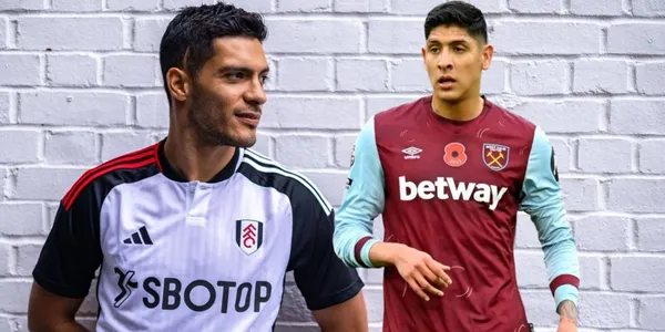 El mediocampista Edson Álvarez no estuvo en el duelo entre el Fulham y el West Ham United