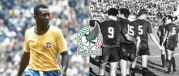 El mexicano fue de los pocos que pudo jugar contra Pelé