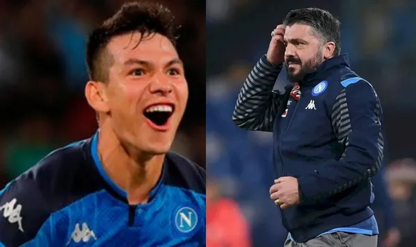 El mexicano fue figura, dio tres asistencias Víctor Osimhen, el jugador que cuesta 75 millones y que fue pedido por Gattuso. A más de eso, tuvo tiempo de hacer un golazo.