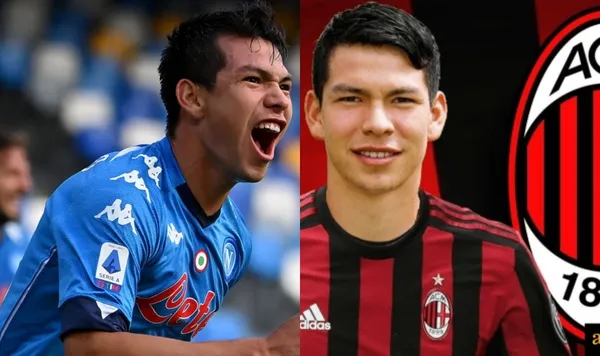 El mexicano Hirving Lozano atrae en AC Milan por lo que de nueva cuenta empezaron a tentar al jugador, esta es la decisión del club italiano sobre tenerlo en el equipo.