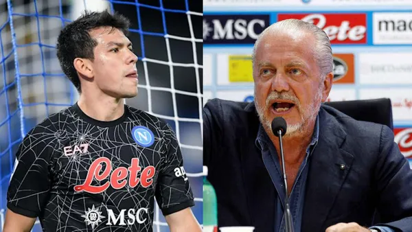 El mexicano Hirving Lozano comentó que busca irse a un club más grande y la directiva del Napoli lo reprende