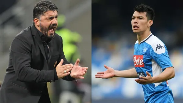 El mexicano Hirving Lozano decidió hablar de la relación con Gennaro Gattuso en el Nápoli