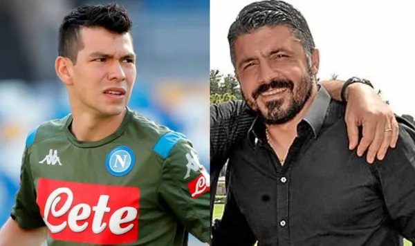 El mexicano Hirving Lozano es el mejor de Napoli pero Gattuso de nueva cuenta le pone un castigo que atenta contra el mexicano.