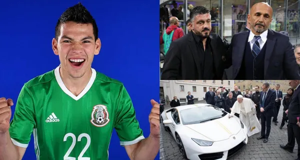 El mexicano Hirving Lozano sufrió y mucho con el entrenador Luciano Spalletti, quien lo tuvo en intermitencia en el equipo. Ahora el karma le llega, junto con su auto.