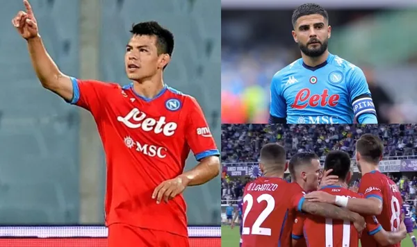 El mexicano marcó pero Insigne no se acercó a felicitar al mexicano. Luego del juego, el mexicano dio una lección al 10 italiano.