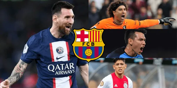 El mexicano que llegaría al Barcelona junto a Lionel Messi para la siguiente temporada