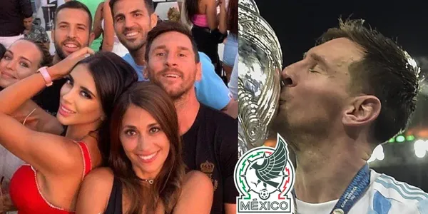 El mexicano que se fue de fiesta con Lionel Messi tras jugar una final y ahora es vetado de la selección mexicana