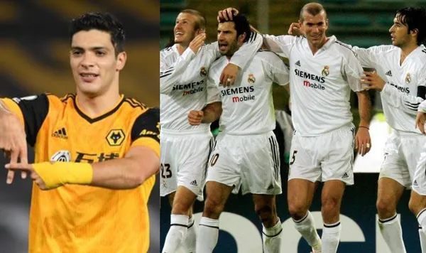 El mexicano Raúl Jiménez aunque no juega, es más valorado en el mercado internacional y más caro que uno de los fichajes top que hizo el Real Madrid de los Galácticos.