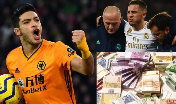 El mexicano Raúl Jiménez está en el top 100 del mundo, supera a Eden Hazard, pero la diferencia de sus salarios es enorme, así se demuestra que en Wolves no lo valoran.