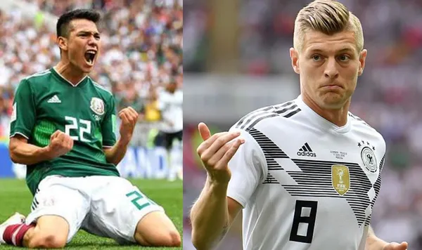 El mexicano y su muestra de gratitud, aunque el mejor 8 del mundo le pidió su camiseta al reconocer su partidazo ante Alemania.