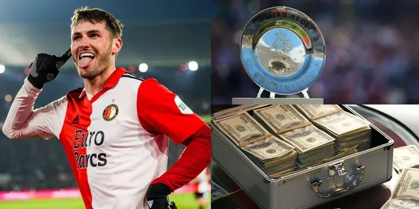 El millonario premio que Santiago Giménez recibiría si logra salir campeón de la Eredivisie con el Feyenoord de Rotterdam