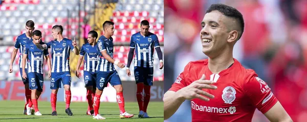 El Monterrey fue empatado de último minuto por el Toluca en el Nemesio Diez.