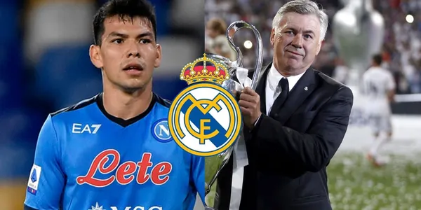 El nombre de Hirving Lozano suena fuerte para llegar al Real Madrid; Carlo Ancelotti tiene su postura