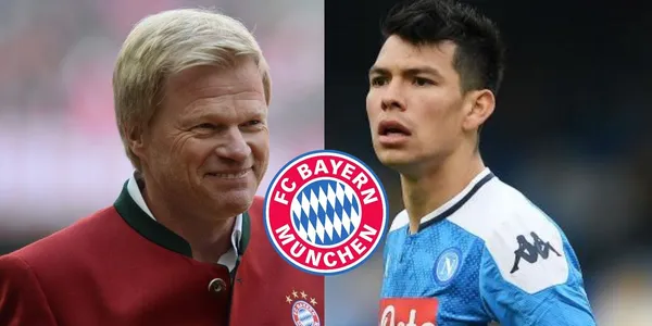 El nombre de Hirving Lozano suena para llegar al Bayern Múnich y Oliver Kahn lo aclara