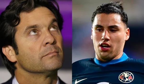 El nuevo entrenador del Club América, Santiago Solari, mira de reojo a Jorge Sánchez, y piensa en otro nombre para esa zona del campo.