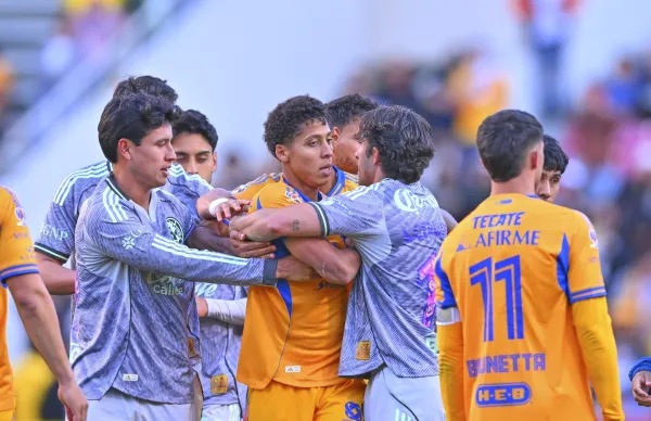 El partido entre América y los Tigres de la Universidad Autónoma de Nuevo León acabó en empate.