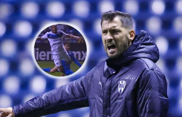 El partido entre la máquina celeste y Rayados de Monterrey, se vio envuelto en polémica.