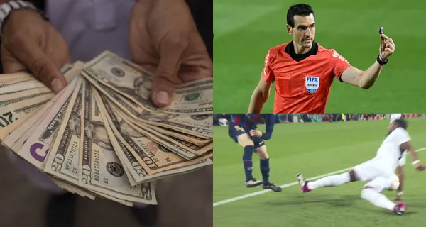 El partido se desnaturalizó cuando el central del juego ante Barcelona vs Real Madrid, no pitó un penal claro.