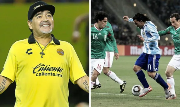 El 'pelusa' fue ídolo de ídolos, pero también él admiraba a este jugador de la Liga MX