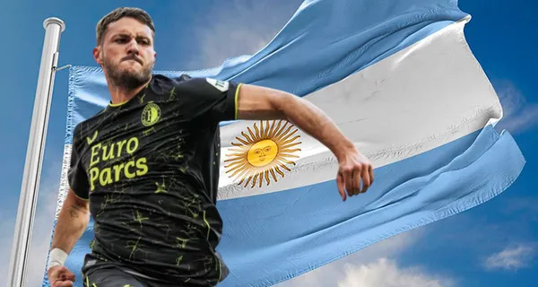 El periodista de Argentina y lo que dijo al ver que Santiago Giménez es una de las grandes figuras del Feyenoord.